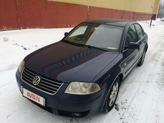 2002 Volkswagen Passat B5 Рестайлинг, синий, 422142 рублей, вид 1