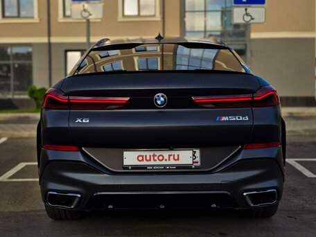 2019 BMW X6 M50d III (G06), чёрный, 9300000 рублей, вид 1