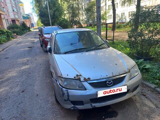 2002 Mazda Familia VIII (BJ), серебристый, 135000 рублей, вид 2