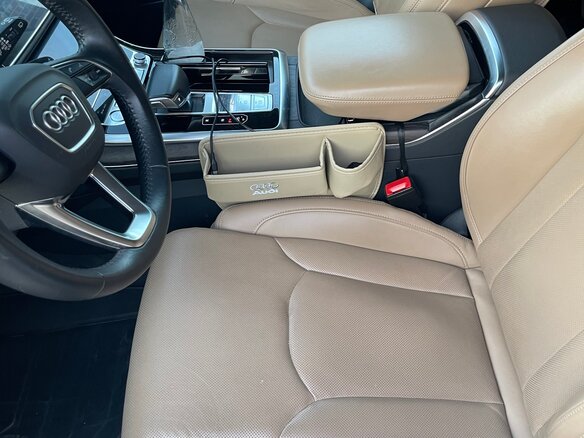 2019 Audi Q8 55 TFSI I (4M), синий - вид 12