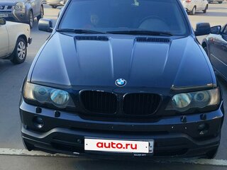 2001 BMW X5 4.4i I (E53), чёрный, 1700000 рублей, вид 2