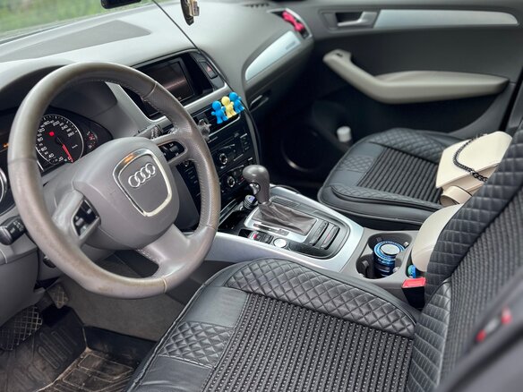 2009 Audi Q5 I (8R), фиолетовый, 1550000 рублей - вид 3