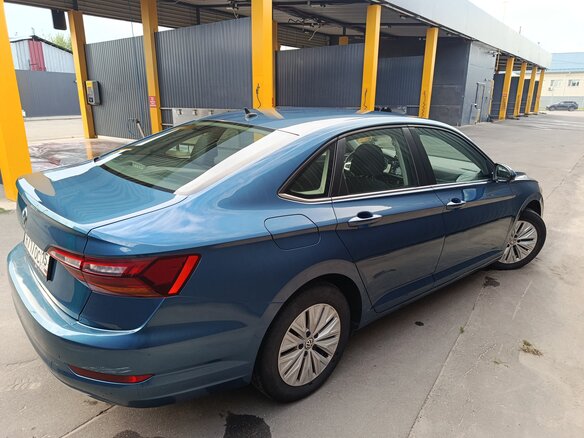 2019 Volkswagen Jetta 6-speed VII, синий, 1440000 рублей - вид 5