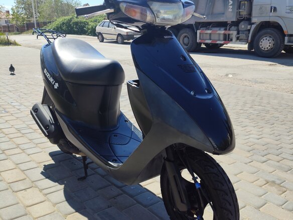 2000 Suzuki Lets 2, чёрный, 46000 рублей - вид 6