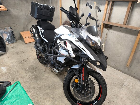 2023 Benelli TRK 502 X, белый, 500000 рублей - вид 16