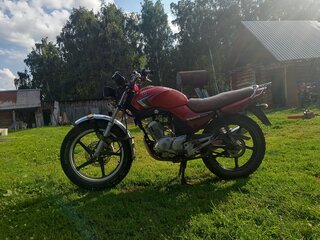2013 Yamaha YBR125, красный, 100000 рублей, вид 4