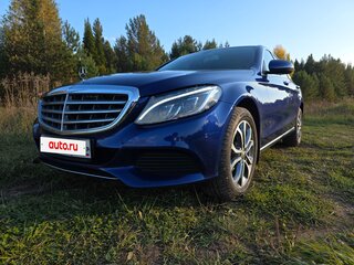 2015 Mercedes-Benz C-Класс 180 IV (W205), синий, 2680000 рублей, вид 3
