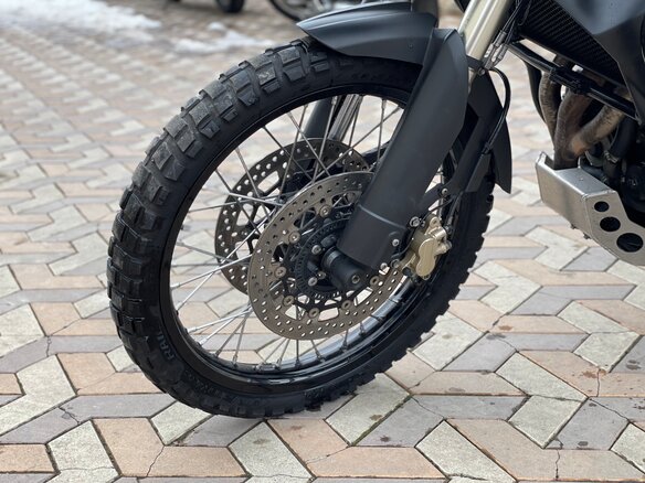 2013 Triumph Tiger 800, зелёный - вид 9