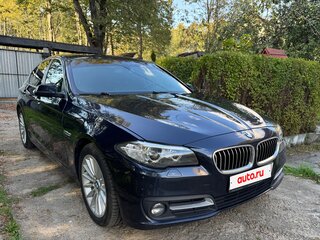 2016 BMW 5 серии 520d VI (F10/F11/F07) Рестайлинг, синий, 1900000 рублей, вид 1