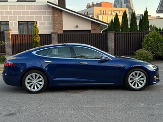 2016 Tesla Model S 75 I Рестайлинг, синий, 1875000 рублей, вид 3