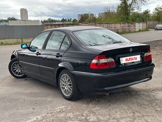 2003 BMW 3 серии 318i IV (E46) Рестайлинг, чёрный, 550000 рублей, вид 4