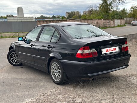 2003 BMW 3 серии 318i IV (E46) Рестайлинг, чёрный, 575000 рублей, вид 4