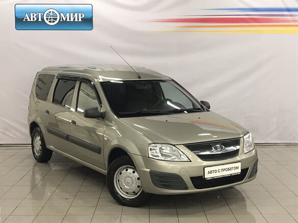 2013 Lada (ВАЗ) Largus I, бежевый - вид 2