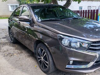 2018 Lada (ВАЗ) Vesta I, коричневый, 900000 рублей, вид 2