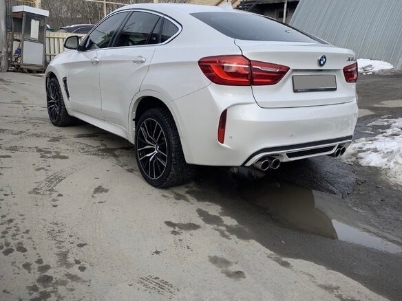 2015 BMW X6 35i II (F16), белый - вид 4