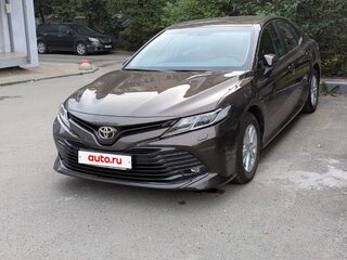 2019 Toyota Camry VIII (XV70), коричневый, 3500000 рублей, вид 1
