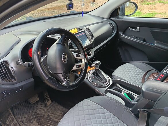 2012 Kia Sportage III, чёрный, 1200000 рублей - вид 5