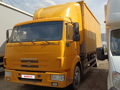 2012 КамАЗ 4308, жёлтый, 2000000 рублей, вид 1