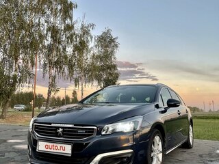 2015 Peugeot 508 I Рестайлинг, синий, 1300000 рублей, вид 2