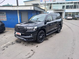 2014 Toyota Land Cruiser 200 Series Рестайлинг 1, чёрный, 5150000 рублей, вид 1