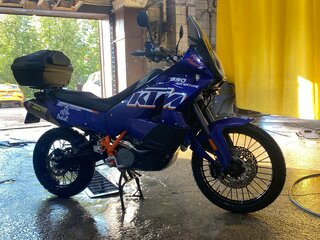 2010 KTM 990 Adventure, синий, 800000 рублей, вид 1