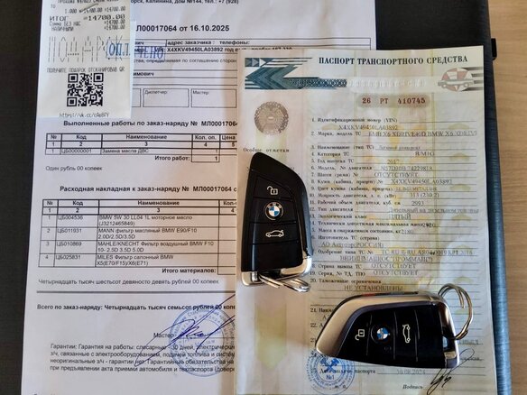 2017 BMW X6 40d II (F16), белый, 3990000 рублей - вид 39