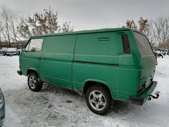 1982 Volkswagen Transporter 4-speed T3, зелёный - вид 6