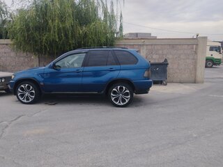 2003 BMW X5 3.0i I (E53), синий, 1700000 рублей, вид 5