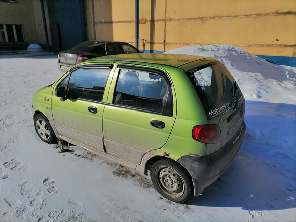2006 Daewoo Matiz Best I Рестайлинг, зелёный - вид 1