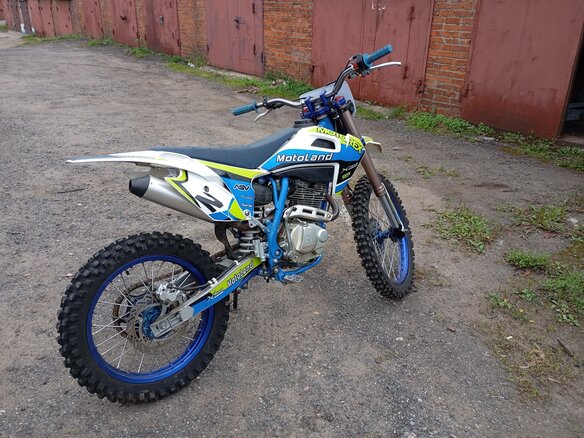 2019 Motoland XT250, синий, 110000 рублей - вид 5