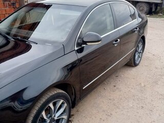 2008 Volkswagen Passat B6, чёрный, 400000 рублей, вид 5