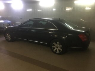 2007 Mercedes-Benz S-Класс Long 600 Guard V (W221), чёрный, 1450000 рублей, вид 2