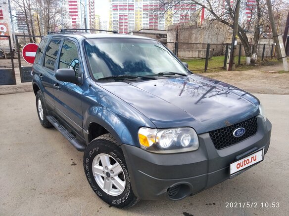 2005 Ford Escape I Рестайлинг, синий - вид 1
