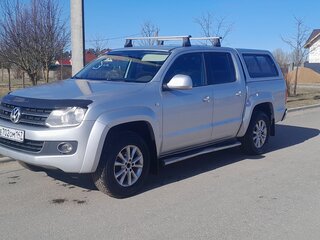 2013 Volkswagen Amarok Double Cab full-time I, серебристый, 1440000 рублей, вид 1