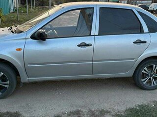 2012 Lada (ВАЗ) Granta I, серебристый, 350000 рублей, вид 3