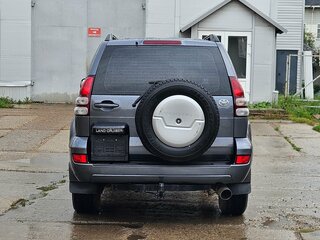 2008 Toyota Land Cruiser Prado 4-speed 120 Series Рестайлинг, серый, 1539000 рублей, вид 4