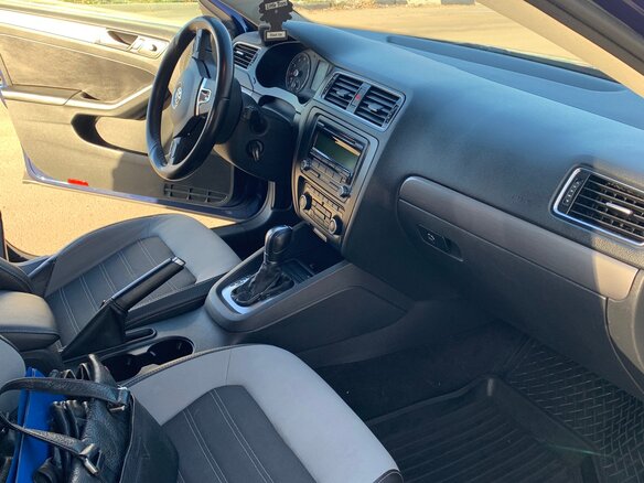2011 Volkswagen Jetta VI, синий - вид 9