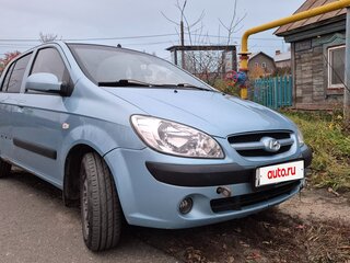 2008 Hyundai Getz I Рестайлинг, голубой, 280000 рублей, вид 2