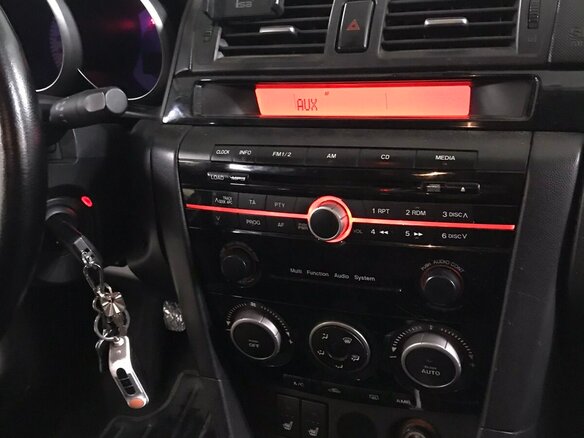 2008 Mazda 3 II (BL), чёрный - вид 5