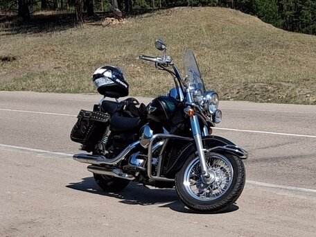 2002 Kawasaki VN1500 Vulcan, чёрный, 500000 рублей, вид 1