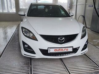 2011 Mazda 6 II (GH) Рестайлинг, белый, 920000 рублей, вид 5