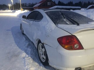 2004 Hyundai Tiburon II (GK), белый, 120000 рублей, вид 5