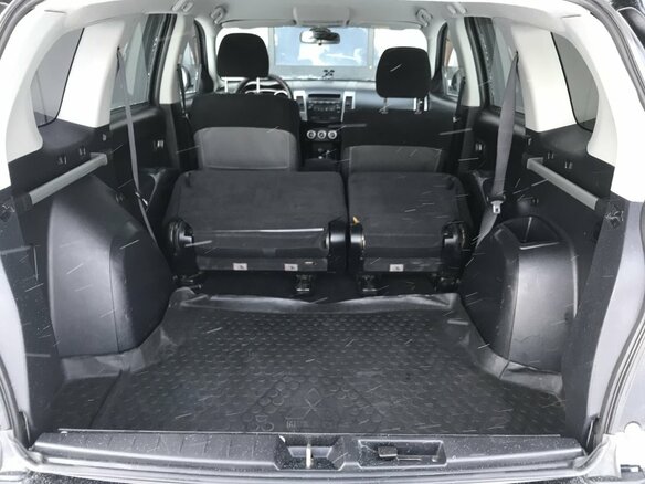 2007 Mitsubishi Outlander II, чёрный - вид 9