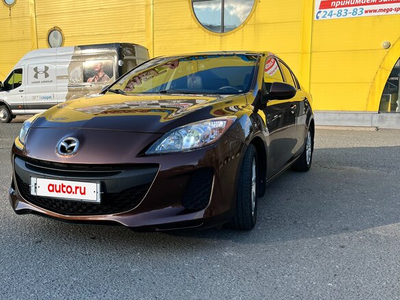 2013 Mazda 3 II (BL) Рестайлинг, коричневый, 855000 рублей