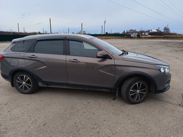 2020 Lada (ВАЗ) Vesta SW Cross I, серый, 950000 рублей - вид 6