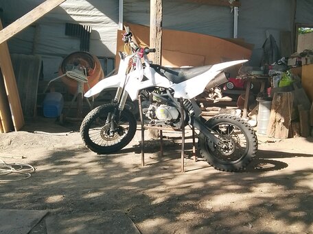 2013 Kayo Basic TT140, белый, 60000 рублей, вид 1