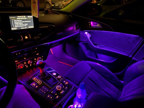2013 Audi A6 IV (C7), синий, 2650000 рублей - вид 9