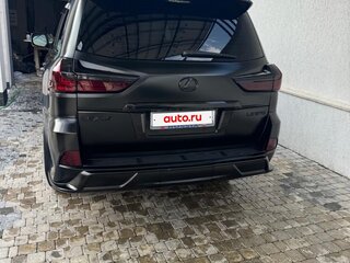 2016 Lexus LX 570 III Рестайлинг 2, чёрный, 7550000 рублей, вид 4