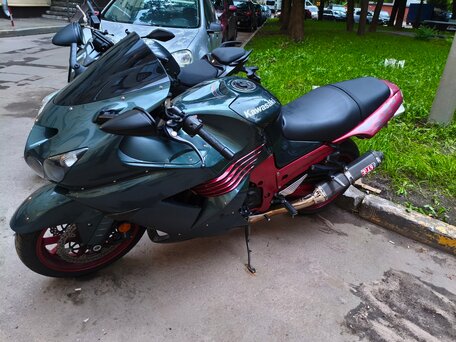 2007 Kawasaki ZX-14R, серый, 610000 рублей, вид 4