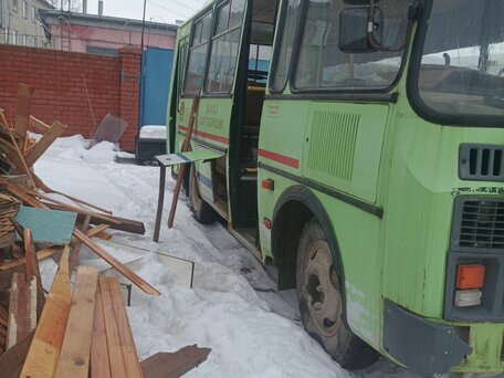2007 ПАЗ 3205, зелёный, 160000 рублей, вид 1
